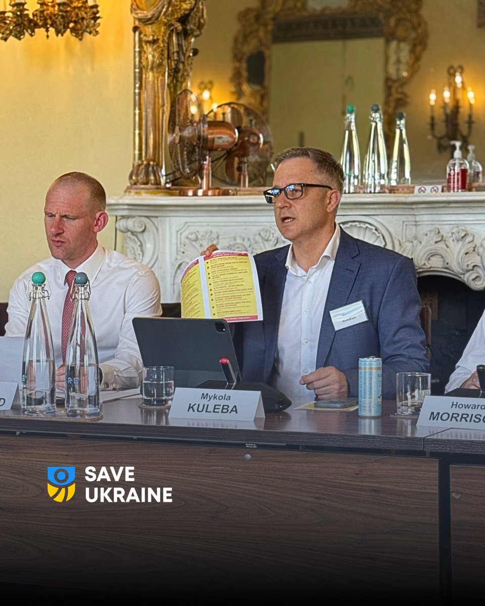 MykolaKuleba's tweet image. Children are the most vulnerable victims of Russian aggression. Crimes against them must be met with clear and unavoidable criminal accountability.
That was the key message at an international conference in London, where we spoke alongside leading experts in international law…