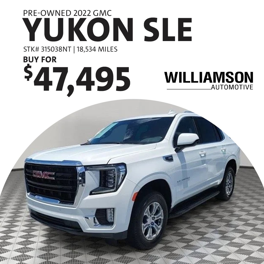 Great prices and great cars go hand in hand at Williamson 

Shop this newly arrived Yukon starting at $47,495.

 #WilliamsonIsMiami #carsforsale