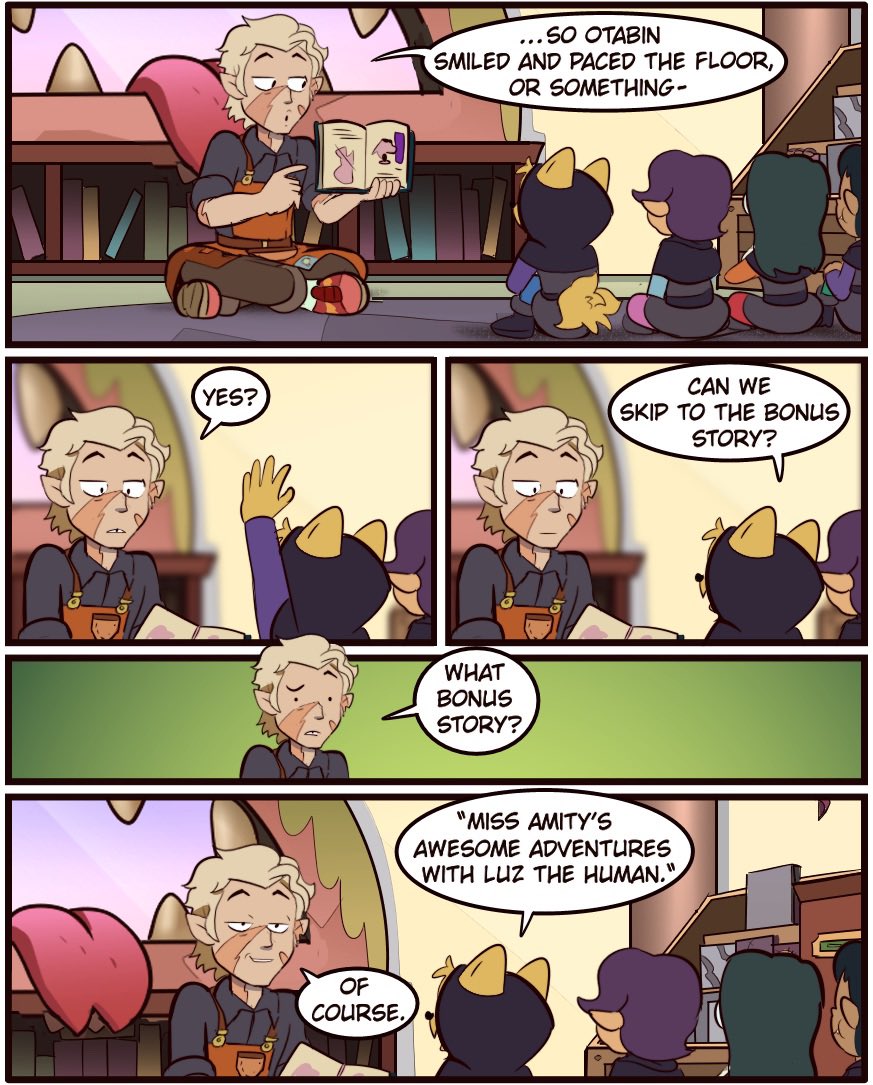 MoringmarkMark's tweet image. Story Time #TheOwlHouse #toh