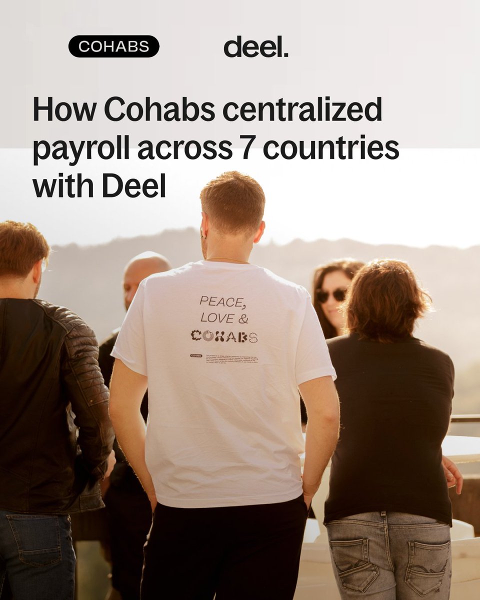 How do you centralize payroll across 7 countries with just one HR lead?

<a href="/cohabs/">Cohabs</a> did it, cutting admin time by 50% and saving 960+ hours a month.

Here’s how Deel made it possible: deel.com/case-studies/c…