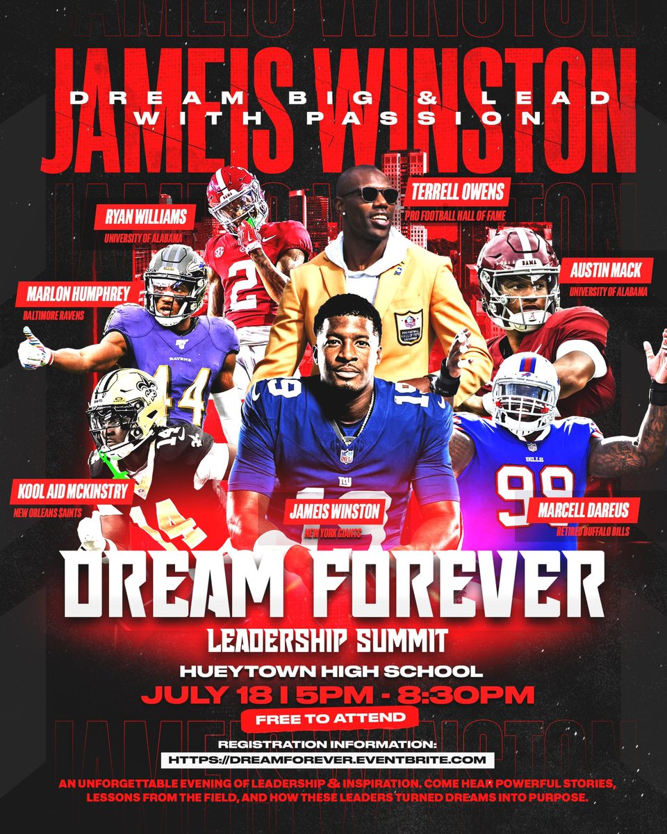 Next Friday July 18📍 Birmingham, AL

Sign-up 🔗 DreamForever.eventbrite.com