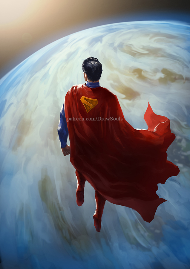 Draw_Souls's tweet image. Just watched the most punk rock Superman in the cinema #Superman #SupermanMovie