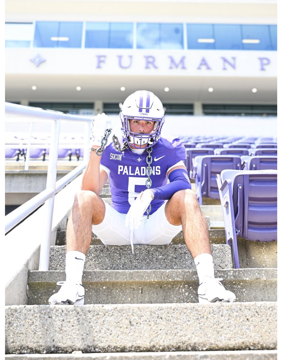 CJames_5's tweet image. AGTG!! COMMITTED!! @PaladinFootball @FUCoachHendrix @justinroper @HighSchoolBlitz @JDFurmanPaladin