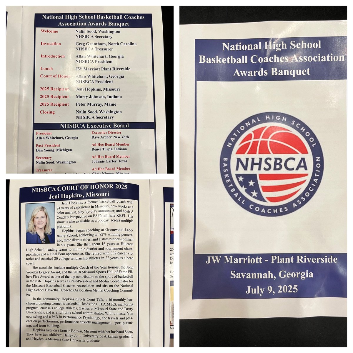 MbcaCoaches's tweet image. Congratulations to @jenibea @coachhopkins987 on being inducted into the 2025 @NHSBCA Court of Honor!🎉🌟