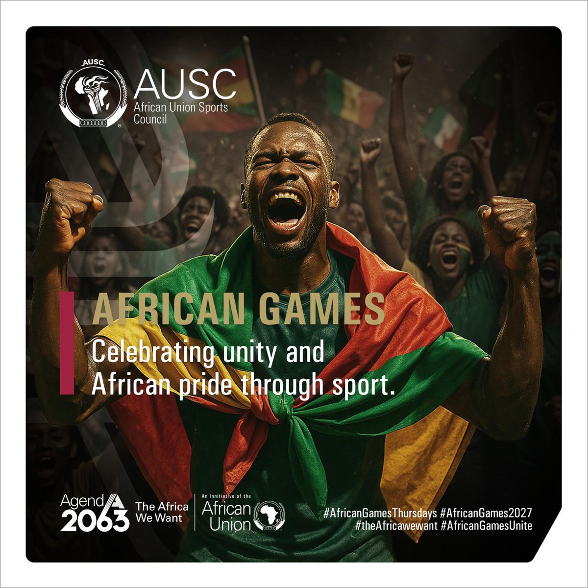 African Union Sports Council (@africanunionsp1) on Twitter photo The 14th edition of the African Games is scheduled to take place in 2027 and in the coming months we will be devoting Thursdays to the African Games on our social media platforms, providing you with insights into the continentโs premier multi-sport event.
<a href="/_AfricanUnion/">African Union</a> The 14th edition of the African Games is scheduled to take place in 2027 and in the coming months we will be devoting Thursdays to the African Games on our social media platforms, providing you with insights into the continentโs premier multi-sport event.
<a href="/_AfricanUnion/">African Union</a>