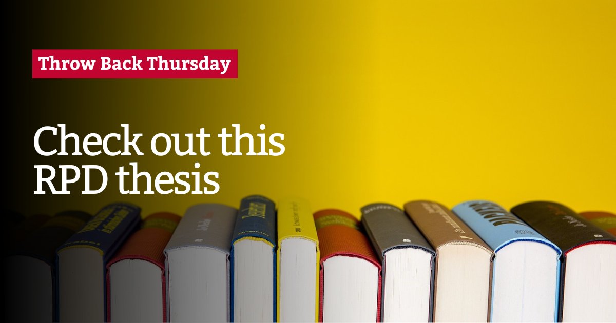 RPDplan's tweet image. Throw Back Thesis Thursday
Check out Robert Dykstra's MSc (Planning) thesis: Retirement lot severances in Ontario: an assessment of ownership patterns, location, and perceptions
atrium.lib.uoguelph.ca/items/a677f247…
#RuralPlanning #RuralGuelph