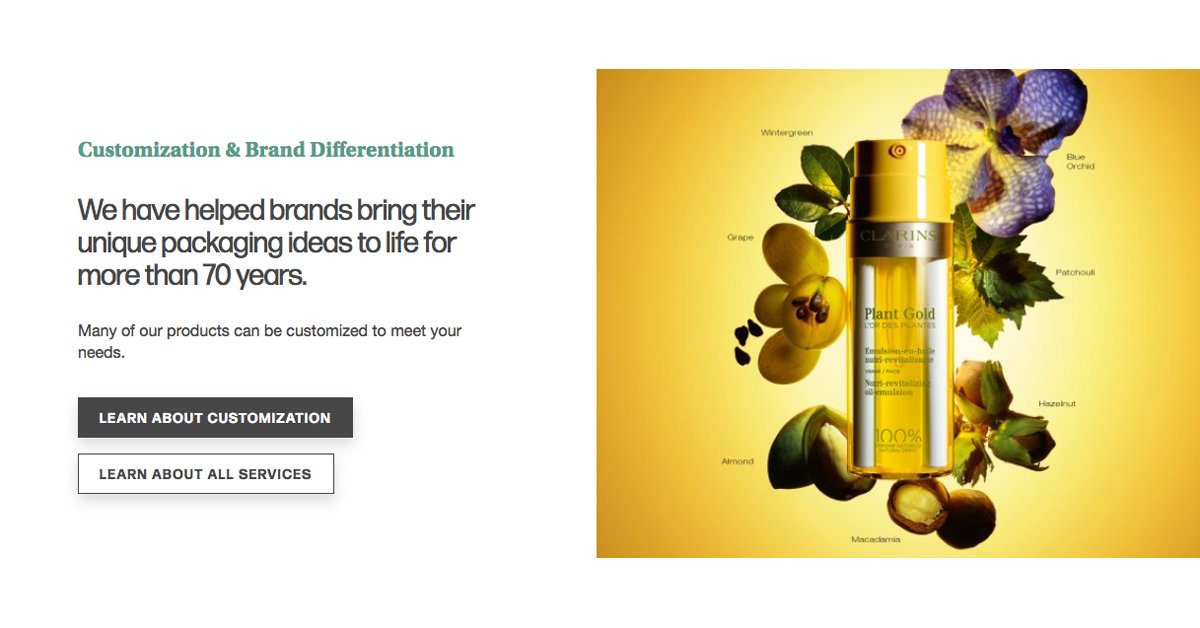 BeautyPackaging's tweet image. For 70+ years, Aptar has helped beauty brands bring ideas to life with innovative packaging that delivers delight and performance.
 
 #SkinCare #Fragrance #ColorCosmetics

hubs.li/Q03mFdQt0