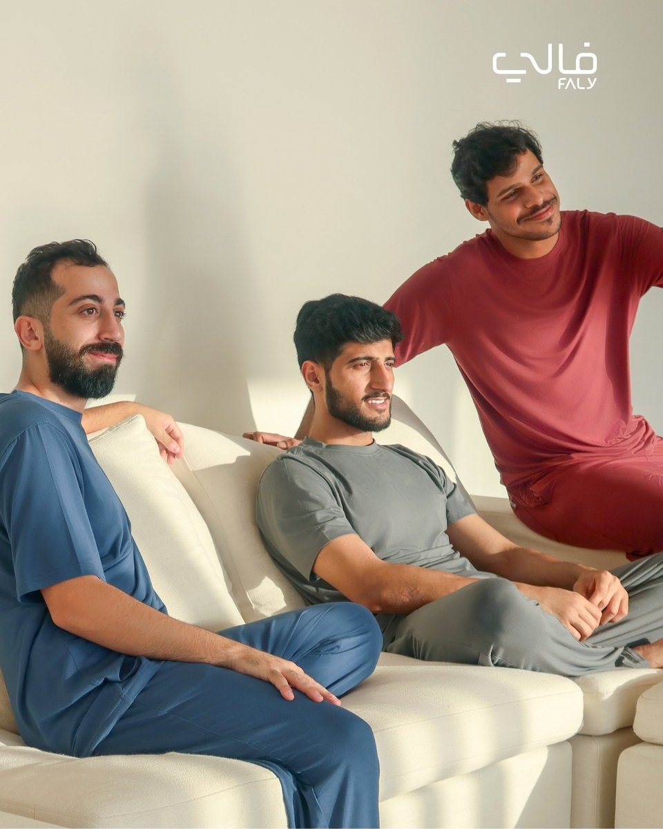 فــالي،وفــالك الراحة 💫⁠
 تسوق اطقم فالي أونلاين 📱⁠
Faly.me⁠
⁠

#فالي #ملابس_نوم #بجايم_رجالية #ملابس_مريحه #السعودية #الرياض