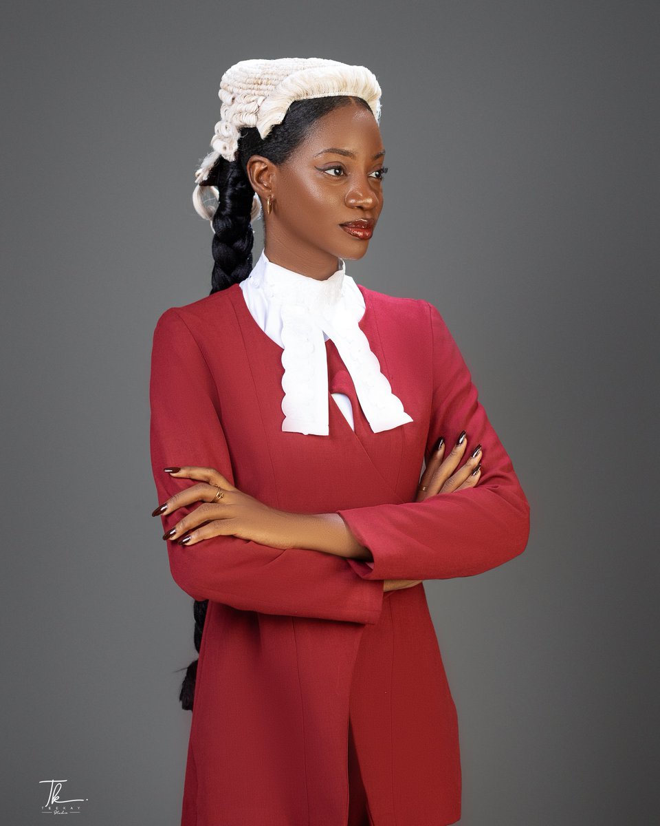 The fit is red and so is my scroll!

Re-introducing:
C.G. ANOCHIRIONYE ESQ.
LL.B (HONS), B.L (FIRST CLASS)
AICMC, MTI-AM
BARRISTER AND SOLICITOR OF THE SUPREME COURT OF NIGERIA