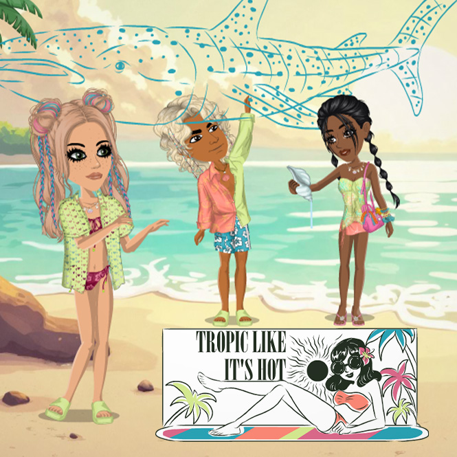 MSP_world's tweet image. Are you ready to Tropic Like It’s Hot? 🌴☀️ Pick out an outfit for your next summer party and join the fun! 🎉👗 #MovieStarPlanet #MovieStarPlanet2