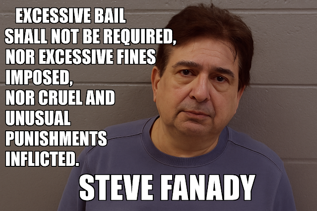 Williamjkelly's tweet image. The Illinois Appellate Court has just ruled that Steve Fanady can be held INDEFINITELY in Cook County Jail  on a non-criminal divorce matter involving private property with his politically connected ex-wife.  He has been held for three years in solitary confinement. 

Meanwhile,…