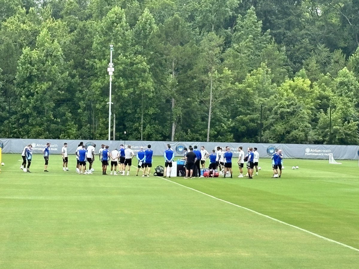 Will Palaszczuk (@williepstyle) on Twitter photo The <a href="/CharlotteFC/">Charlotte FC</a> group out there for Thursday training. Patrick Agyemang is not among them. The <a href="/CharlotteFC/">Charlotte FC</a> group out there for Thursday training. Patrick Agyemang is not among them.