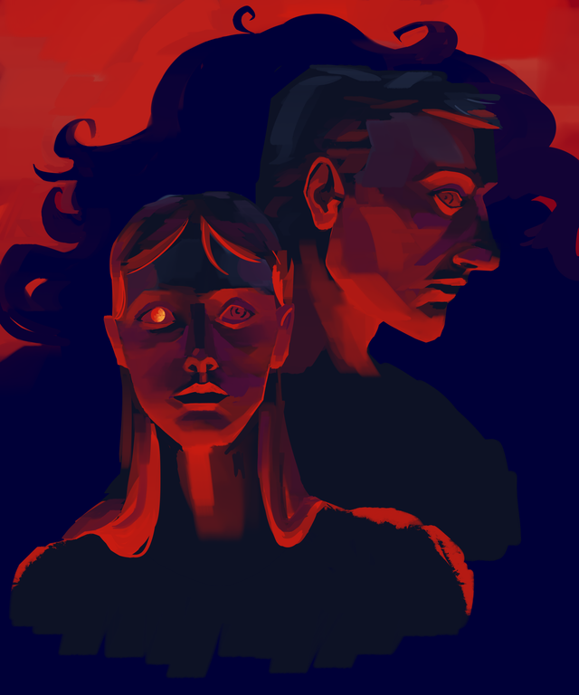 Сегодня у нас большой вкусный фентезийный #сероволк! 
archiveofourown.org/works/67318846
Сергей — аватар Ворона-бога, сильнейшего из богов, царевич в вороньей маске, что хочет уничтожить и монархию, и самого Кутха; Олег — рыцарь с таинственной клятвой, последователь божества Волка, который