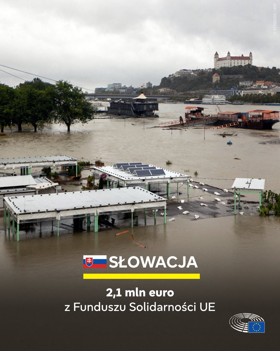 EUinPL's tweet image. 🇪🇺💧76 mln euro dla Polski z Funduszu Solidarności UE!
To część 280 mln euro wsparcia dla krajów Europy Środkowo-Wschodniej dotkniętych powodziami.
💡 Pomoc trafi m.in. na odbudowę infrastruktury, zakwaterowanie, prewencję i sprzątanie.
#FunduszSolidarności