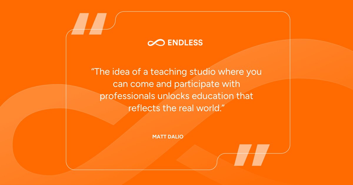 endless_global's tweet image. On the latest EdTech Disruptor Series podcast, our CEO &amp;amp; co-founder Matt Dalio joins Leena Marie Saleh to talk #GameDev, creativity, and #AI — and how they’re transforming how we teach and learn. Check it out here. youtube.com/watch?v=OOw6x2…
