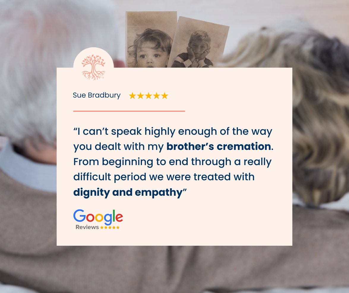 Our thanks to Sue for this lovely testimonial 🕊️

Trusted by hundreds of families for respectful direct cremation services ⭐️

Reach out to our friendly team to discuss or arrange a Direct Cremation service that's right for you: 
📞 0800 150 3555
📧 info@col.co.uk