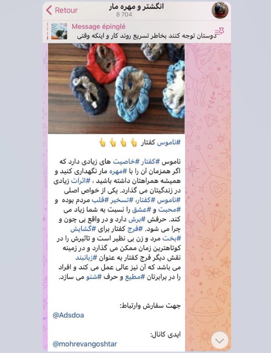 وقتی چنین تفکراتی هنوز در افراد صاحب نفوذی چون عبدالله گنجی وجود داشته باشه، برخی سودجو هم «انگشتر و مهره‌مار»، آلت‌ تناسلی «کفتارِ ماده» و… می‌فروشد و حیات‌وحش ایران رو زخمی می‌کنن.