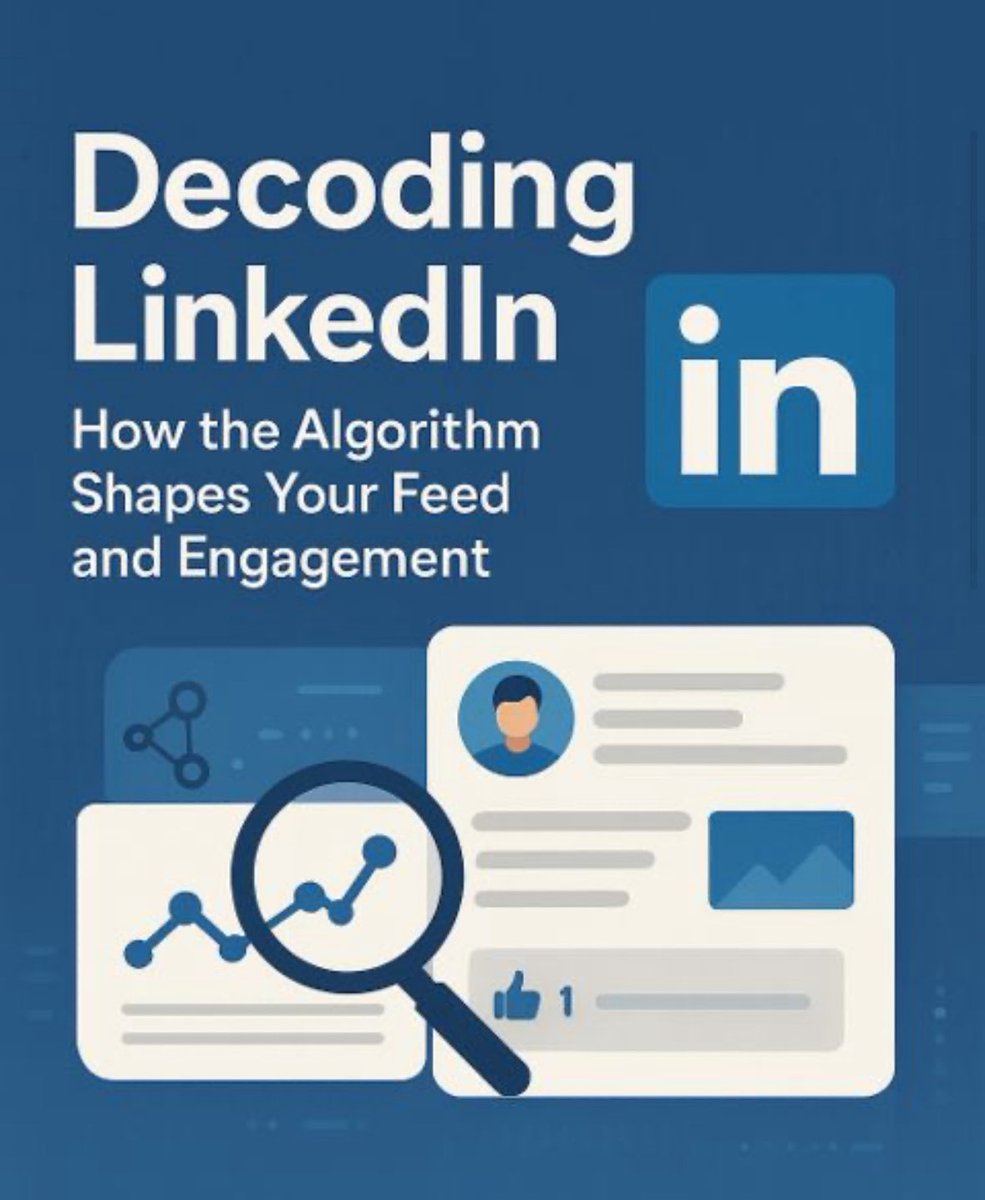 AdamMico1's tweet image. I have a new blog now on Bootcamp (in Medium) on decoding the algorithm in LinkedIn (in collaboration with @ChatGPTapp Deep Research model). Check it out, #DataFam and network!
Link: medium.com/design-bootcam…
