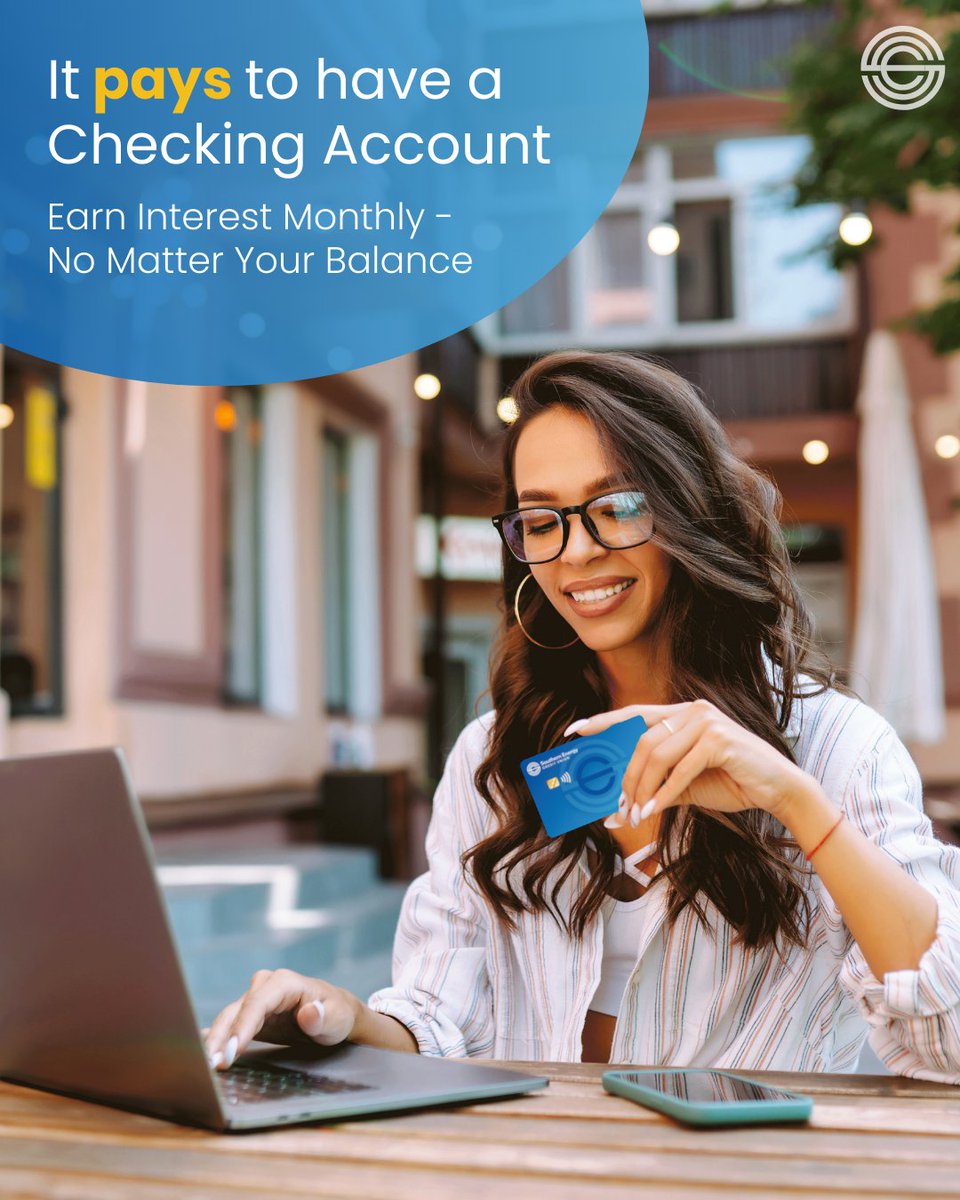 It pays to have a Southern Energy Checking Account, literally! Earn interest monthly with no minimum balance! 
Plus, enjoy the convenience of making mobile deposits to your Checking Account with our Mobile Banking App. Learn more: southernenergycu.org/checking-accou…