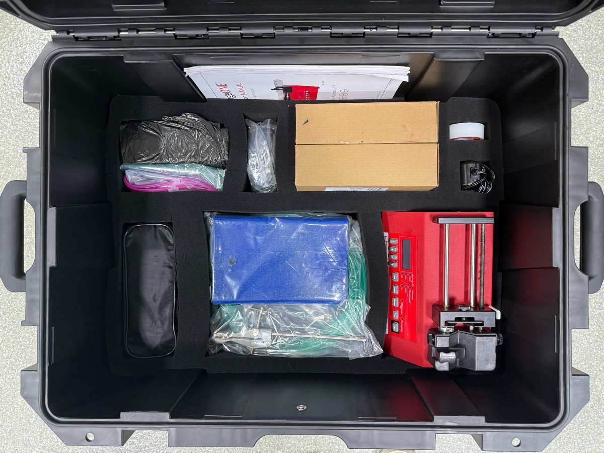 ZuluPods's tweet image. Prepping to head out for an engine test at a customer facility! Armed with our new and improved travel kit—packed with everything we need to ensure a smooth and successful run for both us and the customer.

#AerospaceEngineering #EngineTest #FieldReady #ZuluPods