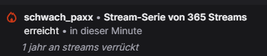 Er hat seit 365 Streams keinen mehr verpasst, gibt dem Mann einen Orden