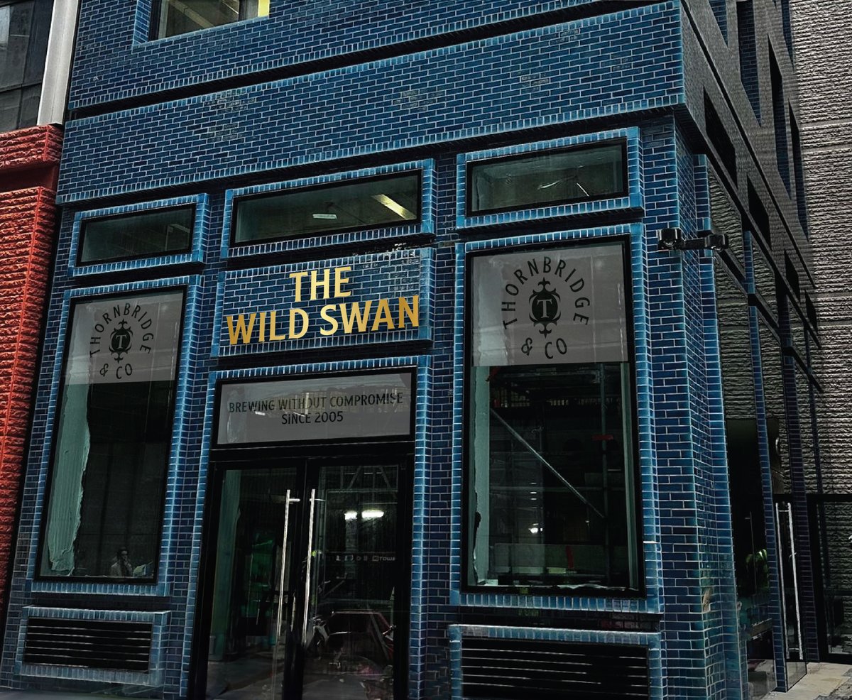 thornbridge's tweet photo. 🚨 LONDON, WE’RE COMING! 🚨

We’re thrilled to announce The Wild Swan, a brand new Thornbridge &amp; Co pub is opening in London later this year! 🍻🦢

Follow @WildSwanLondon for all the latest updates, behind-the-scenes sneak peeks, and the official opening date. https://t.co/CSDGtgurVc