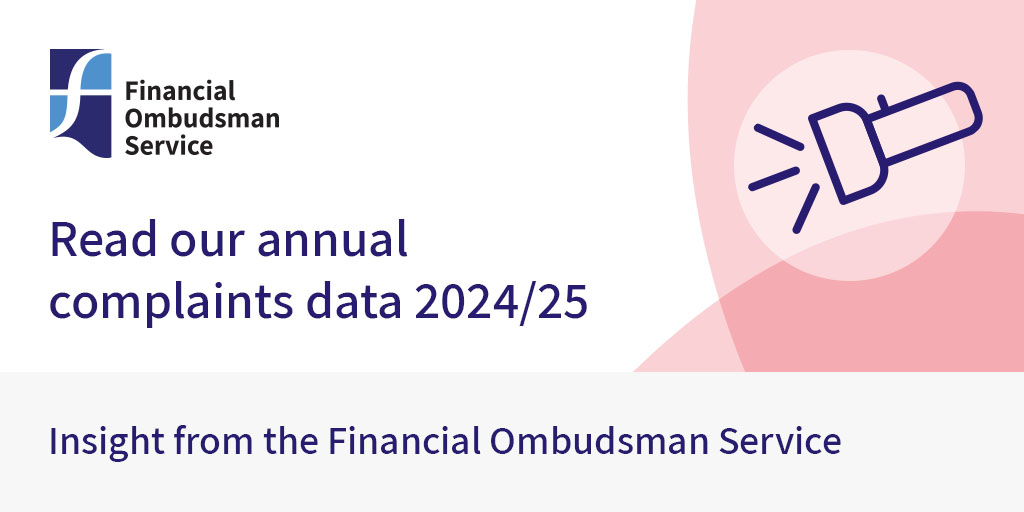 Our latest annual complaints data includes information and insight about the most complained about products in the 2024/25 financial year. 

Visit our website to see the latest trends and insight in our complaints data: financial-ombudsman.org.uk/data-insight/o…