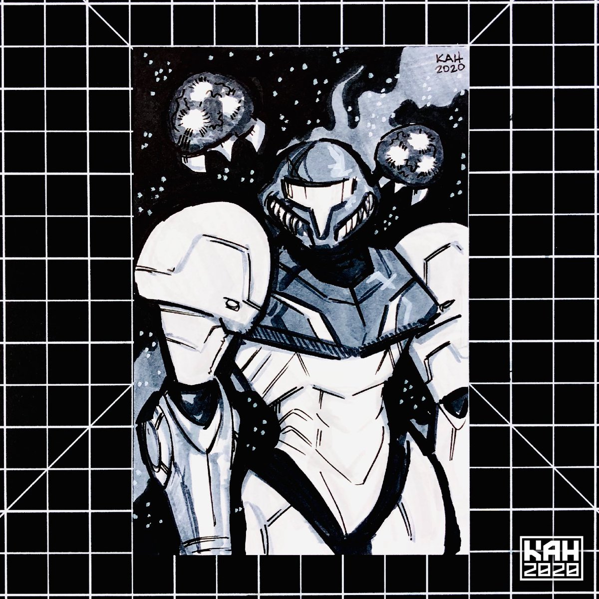 MrHinkleDraws's tweet image. Another #Samus from #Metroid! 💥 Drawn in 2020
#MrHinkleDraws #Art #FanArt #SamusAran #Nintendo