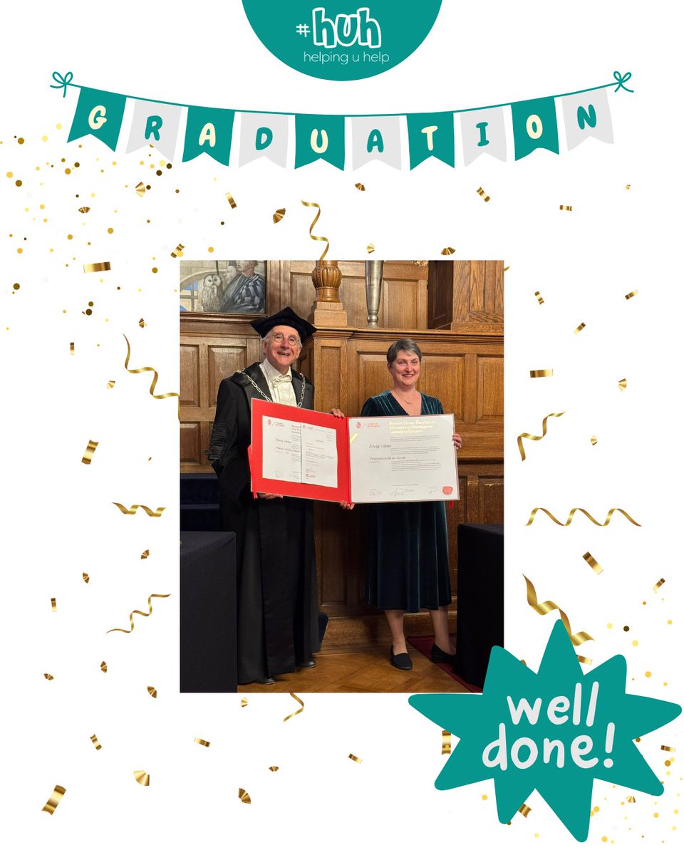 ResearchAwaren1's tweet image. 🥳Another graduation!
One of our amazing research nurses in @NHSGrampian gained a PhD from the University of Groningen in the Netherlands.
Congratulations Dr Alicija! 👏
Read about her fascinating journey on our website grampianclinicalresearch.com/news
#ProudToBeNHSG