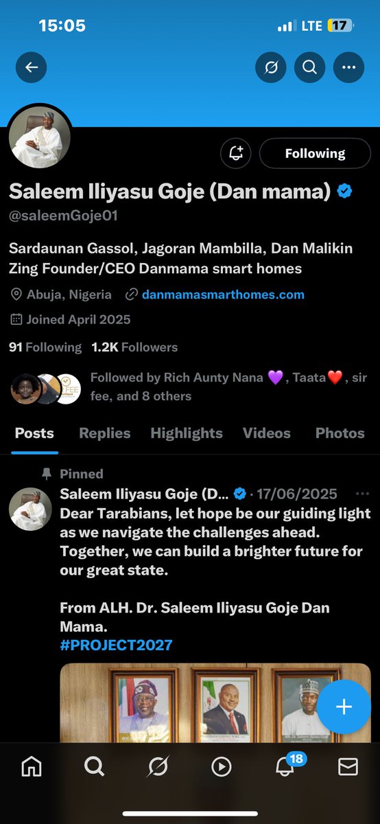 KNOW TARABA (Ø,G) tweet media