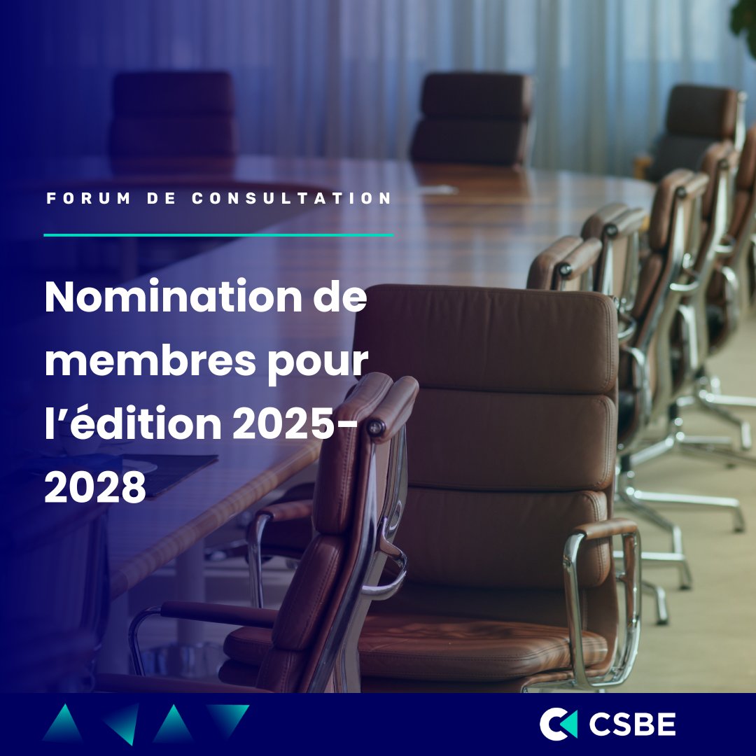 🎉Forum de consultation: les membres de l'édition 2025-2028 sont nommés aujourd'hui. 

Cette édition se compose de 17 personnes citoyennes de différentes régions du Québec et 9 personnes expertes de domaines liés à la santé et au bien-être.

Lire plus: bit.ly/3IAoXAU