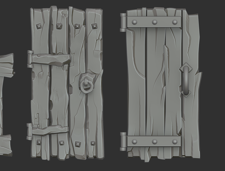 elJosby's tweet image. This shows a bit of my sculpting process: I start with a strong silhouette, then refine it with secondary details and intersections. I try to follow flow and big-medium-small rules, but I'm still learning, practice makes perfect!