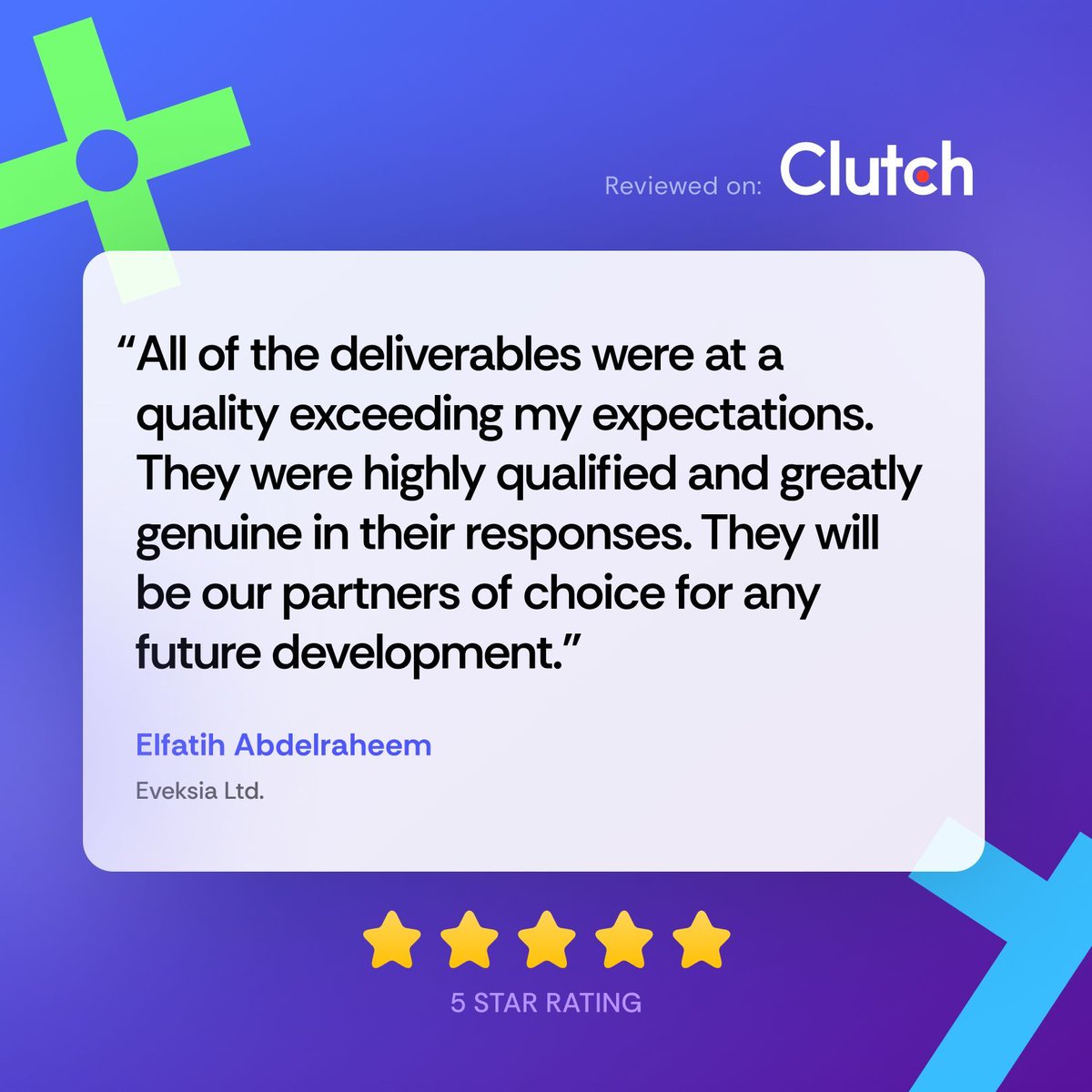 Exceeding expectations is always the goal — but hearing it directly from partners? That’s the real win.

Grateful for the trust and the kind words on our blockchain prototype work.

#ClientLove #ClutchReview #BlockchainDesign #DesignExcellence #WowLabz