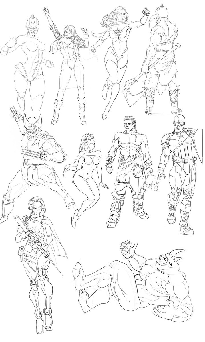 tiodtsuj8's tweet image. Daily croquis 5
#100Daychallenge #100일챌린지
#그림러𝕏친소  #그림