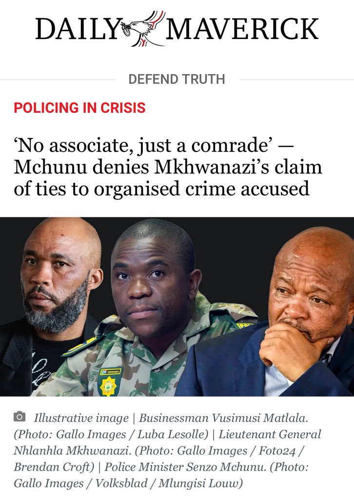 This past week has been another significant reminder of just how deep the crisis of integrity runs in the South African Police Service.

The allegations tabled by KwaZulu-Natal Provincial Commissioner, Lt Gen Mkhwanazi, are not just shocking. They emphasise what many of us have