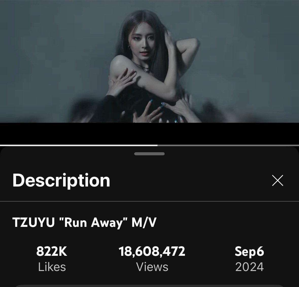 flywithtzuyu's tweet photo. ๐๐ปโจ โRun Awayโ to 20M โจ๐๐ป
Letโs reach 20 million views by September 6 โ her solo debut anniversary! ๐๐
๐
July 10 Update
๐ฌ Current views: 18,608,472
๐ฏ Goal: 20,000,000
โณ Days left: 58
โถ๏ธ https://t.co/ybegU2KjbN
#TZUYU #RunAway #RunAwayTo20M #abouTZU #StreamWithLove
Every view counts.
Letโs keep showing up โ for her, with love. ๐