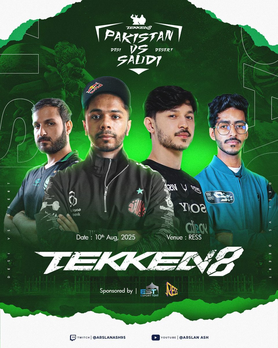 TEMPHUiBIS's tweet image. My August is STACKED!!! VSF, CTUK, 4T and 🇵🇰vs🇸🇦 I'm gonna do my best to enjoy this month, There's a lot involved and I'm hyped!