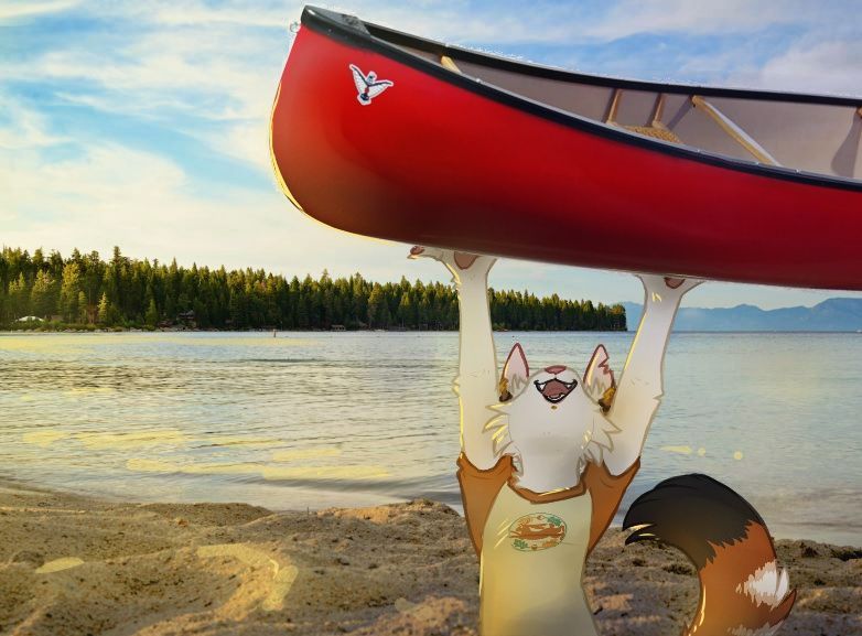 It's time to go out on the canoes with camper Kismet!

#campchimera
