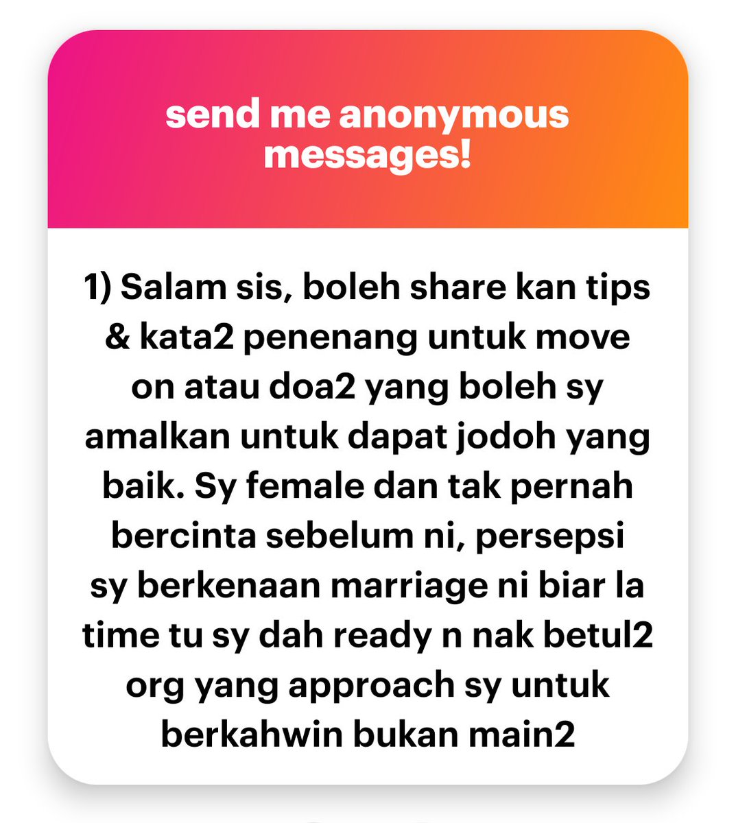 n_azzurajafri's tweet photo. Ada beberapa soalan di NGL saya berkenaan jodoh.

Saya tak mampu nak jawab satu per-satu. Saya selalu minta refer @aimanazlan90 sebab beliau dah handle banyak clients untuk isu ini. 

Anyway, sajalah share. Ini nota tahun 2016. Kami kena bentang tentang social interaction untuk kelas neuroscience. Macam nak pecah kepala hanya untuk present tentang LOVE 

We need to find out (find research) on what happens in the brain when it comes to love. Which part activates. What theory explains. 

Then, what happens when love breaks. Kalau one-sided love macamana. Kalau ada orang ketiga macamana. Waduh 🤧

Jadi saya rasa bila saya baca concerns orang di NGL, saya conclude, it's not easy untuk rungkaikan satu per-satu dalam tweet yang terhad. 

Apapun, ada sedikit sebanyak nasihat (jika baik) boleh saya kongsikan 👇
