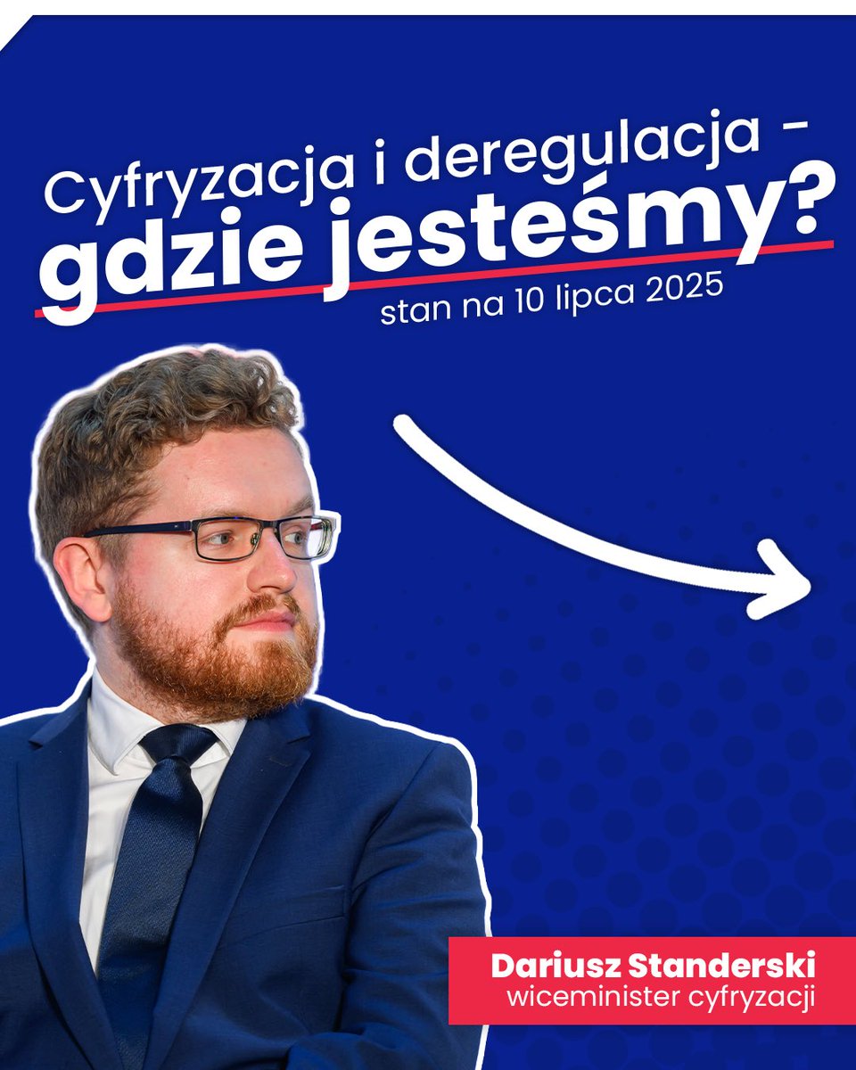 DStanderski's tweet image. Aktualizacja projektów deregulacyjnych @cyfra_gov_pl po posiedzeniu Sejmu! 🇵🇱
1️⃣ Wczoraj Sejm przyjął poprawki Senatu do ustawy o mObywatelu, dzięki której wprowadzimy kolejne dokumenty i usługi takie jak mStluczka, legitymacje nauczycielskie i uczniowskie, podpisywanie…