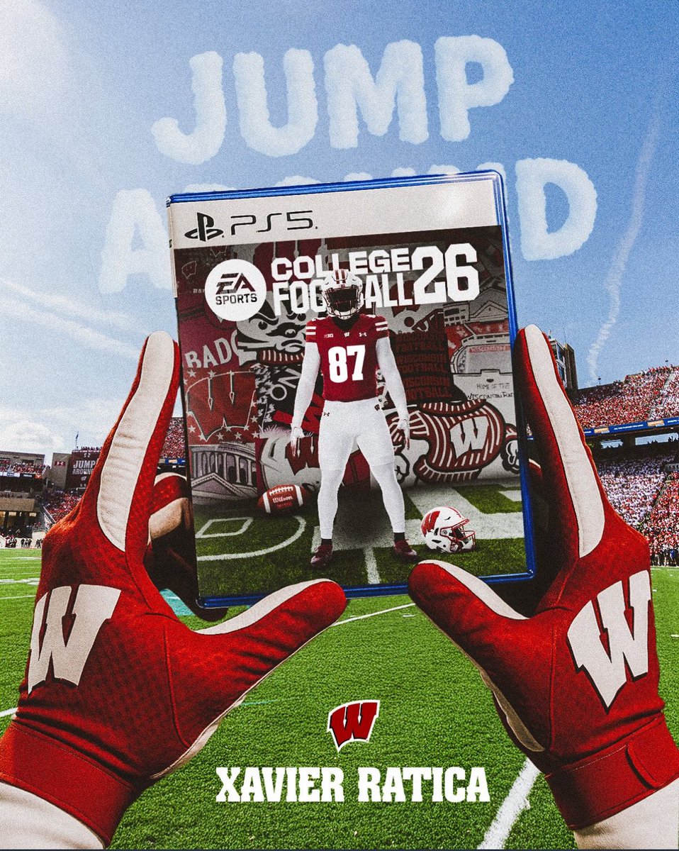 Xavier Ratica (@xavierratica) on Twitter photo Thank you for the ❤️🤍🏈
<a href="/NateLetton/">Nate Letton</a> <a href="/BadgerFootball/">Wisconsin Football</a> <a href="/WisFBRecruiting/">Wisconsin Badgers Football Recruiting</a> <a href="/CoachFick/">Luke Fickell</a> <a href="/Wi_Recruiting/">Badger_Recruiting</a> <a href="/Badger247/">Badger247</a>
🔥🎮🏟️
#JumpAroundMadTown27 Thank you for the ❤️🤍🏈
<a href="/NateLetton/">Nate Letton</a> <a href="/BadgerFootball/">Wisconsin Football</a> <a href="/WisFBRecruiting/">Wisconsin Badgers Football Recruiting</a> <a href="/CoachFick/">Luke Fickell</a> <a href="/Wi_Recruiting/">Badger_Recruiting</a> <a href="/Badger247/">Badger247</a>
🔥🎮🏟️
#JumpAroundMadTown27