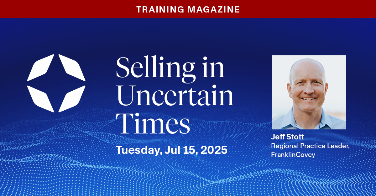 The difference between ordinary and extraordinary sales performance? Confidence, strategy, and proven frameworks. Learn how your team can rise above the noise, influence decisions, and win loyalty—even in uncertain times. Register today: bit.ly/44rSeoT #FranklinCovey