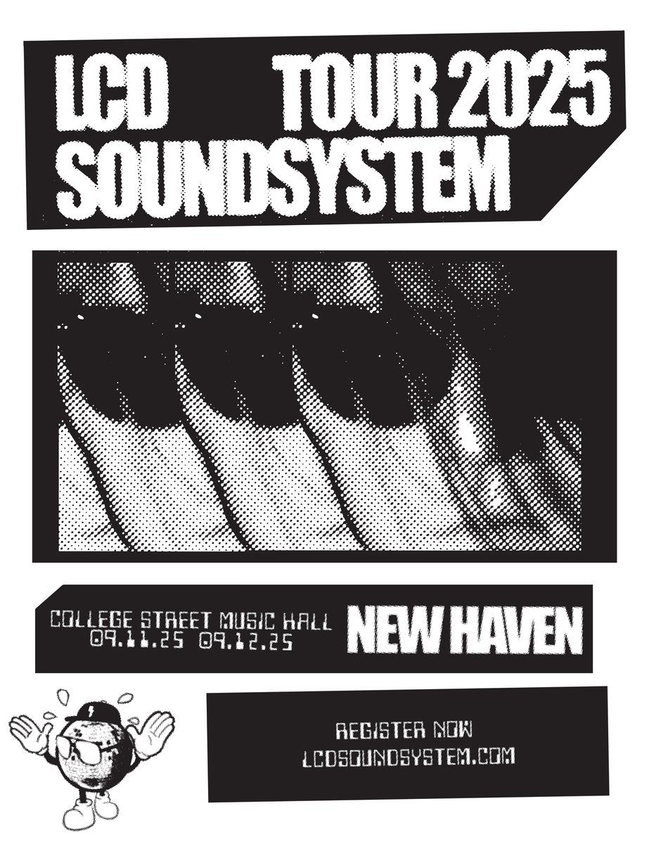 JUST ANNOUNCED: LCD Soundsystem is here 📍 for TWO back to back nights on 9/11 &amp; 9/12! ⚡

🎟 Presale Signup: lcdsoundsystem.com [On sale 7/18 at 10AM]