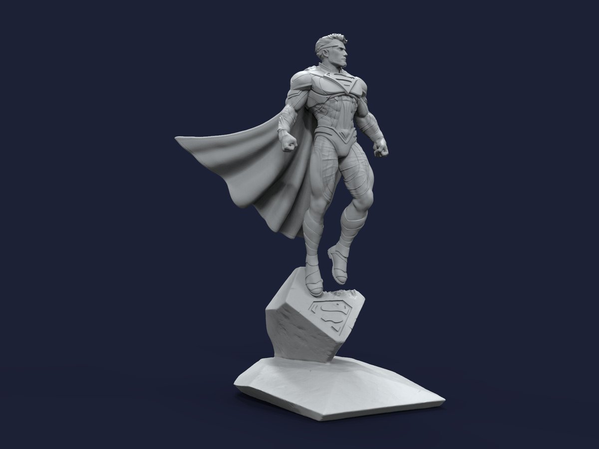 adamcohenart's tweet image. superman (for 3D printing)
#Design3d #3d #3dprinter #3DPrinting #Superman #fanart #CharacterModeling #Superman #anatomy #NoAL #ToysandCollectibles #DC #Miniatures #Minis #Chibi