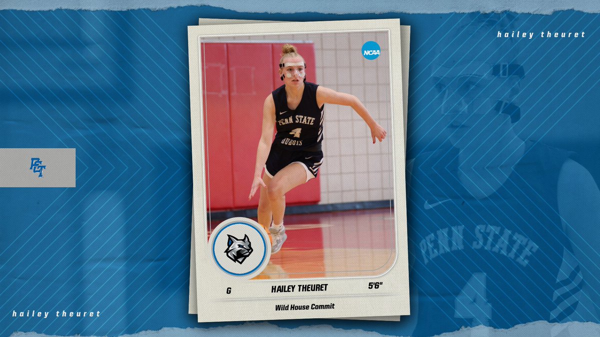 🚨ROSTER ALERT: INCOMING TRANSFER. Hailey Theuret is officially locked in as the newest member of our Wild House 💥 🐾
 
📝 5’6” | Guard
📍 Rimersburg, PA
🏫 Union High School/PS Dubois 
📚 Biomedical Sciences