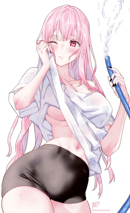 夏は嫌いだけど夏の絵は大好き! I hate summer, but I love summer illustrations