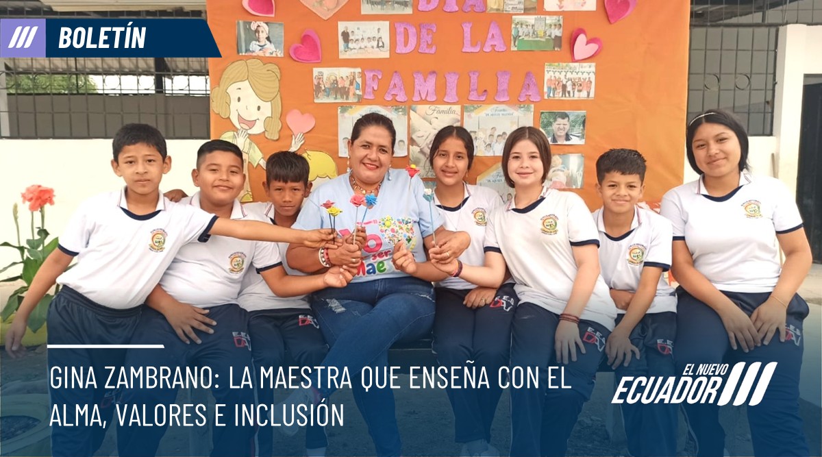 EducacionZ4_Ec's tweet photo. [BOLETÍN] 📝 Gina Zambrano Avellán, no es solo una maestra, es un símbolo de vocación, resiliencia e inclusión. Es un testimonio de lo que significa educar con amor y propósito.

Conoce más sobre Gina ➡️ https://t.co/VD2TLXPYZt

#ElNuevoEcuador https://t.co/XjLt6wat1w