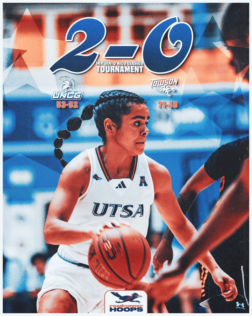 UTSAWBB's tweet image. Throwing it back to a successful Puerto Rico Classico Tournament!
#BirdsUp 🤙 | #LetsGo210 | #CashIn 🏀