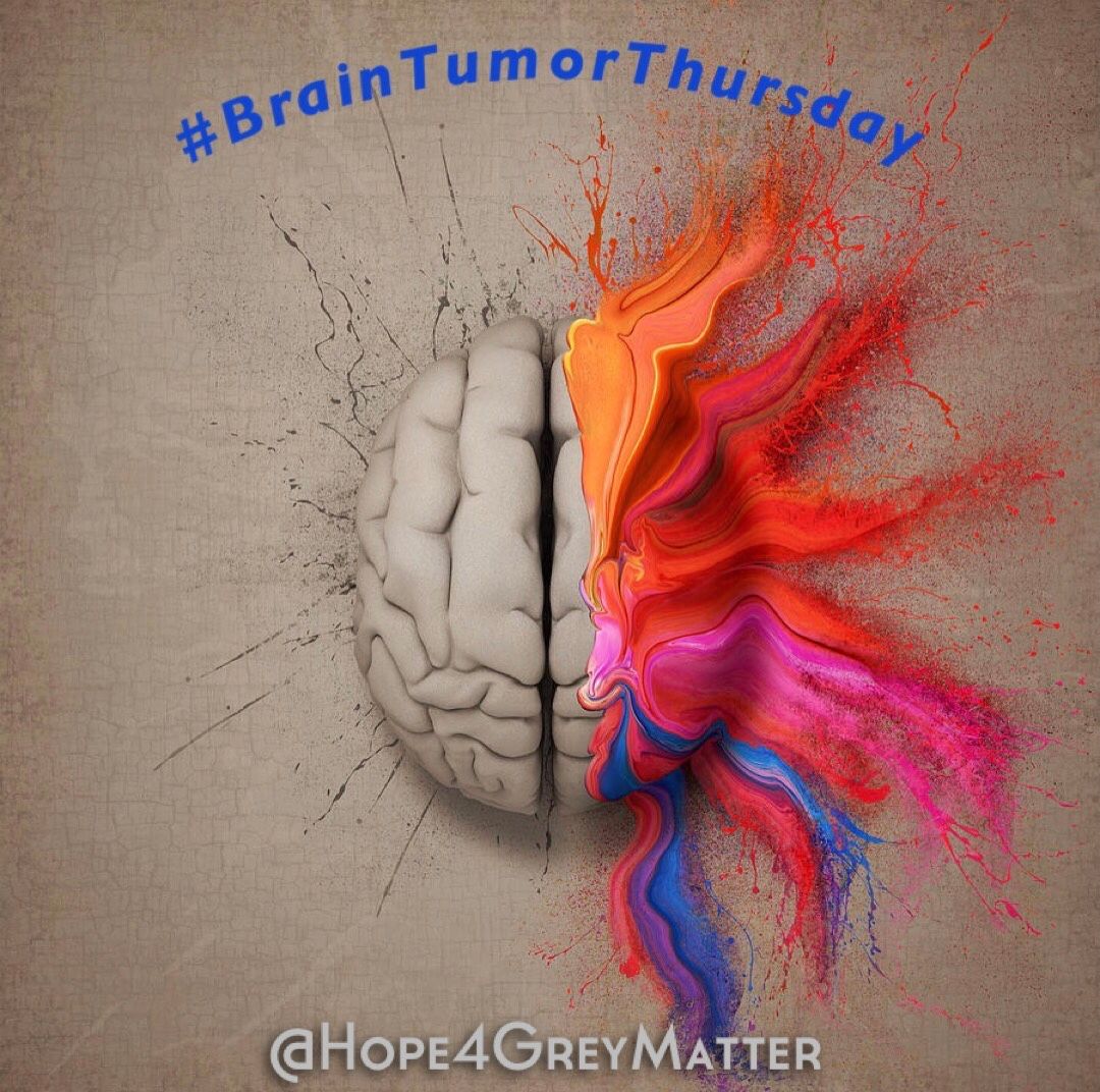 Hope4GreyMatter's tweet image. #GoodMorning, lovies❣️ It’s #BrainTumorThursday  &amp;amp; time to LEARN and SHARE 🧠💪
#BTSM #BrainTumorAwareness #Grey365 #BrainTumorSurvivorsAreDope #HOPE #H4GM 💫