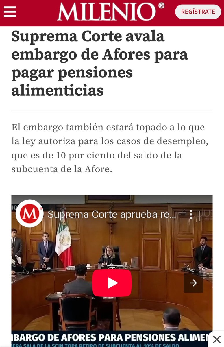 La #justicia para las madres autónomas e infancias AVANZA. Celebramos la resolución de la <a href="/SCJN/">Suprema Corte</a> 
#DeudoresAlimentarios
#PagaLaPensión